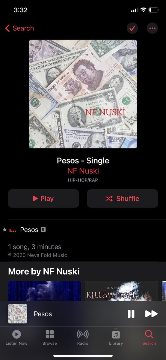 NevaFoldNuski's tweet photo. New song “Pesos” out everywhere now 🤧‼️#N4LD #FULLYAUTO💥
Link: https://t.co/5a88JRxl8h https://t.co/464ZClgvjw