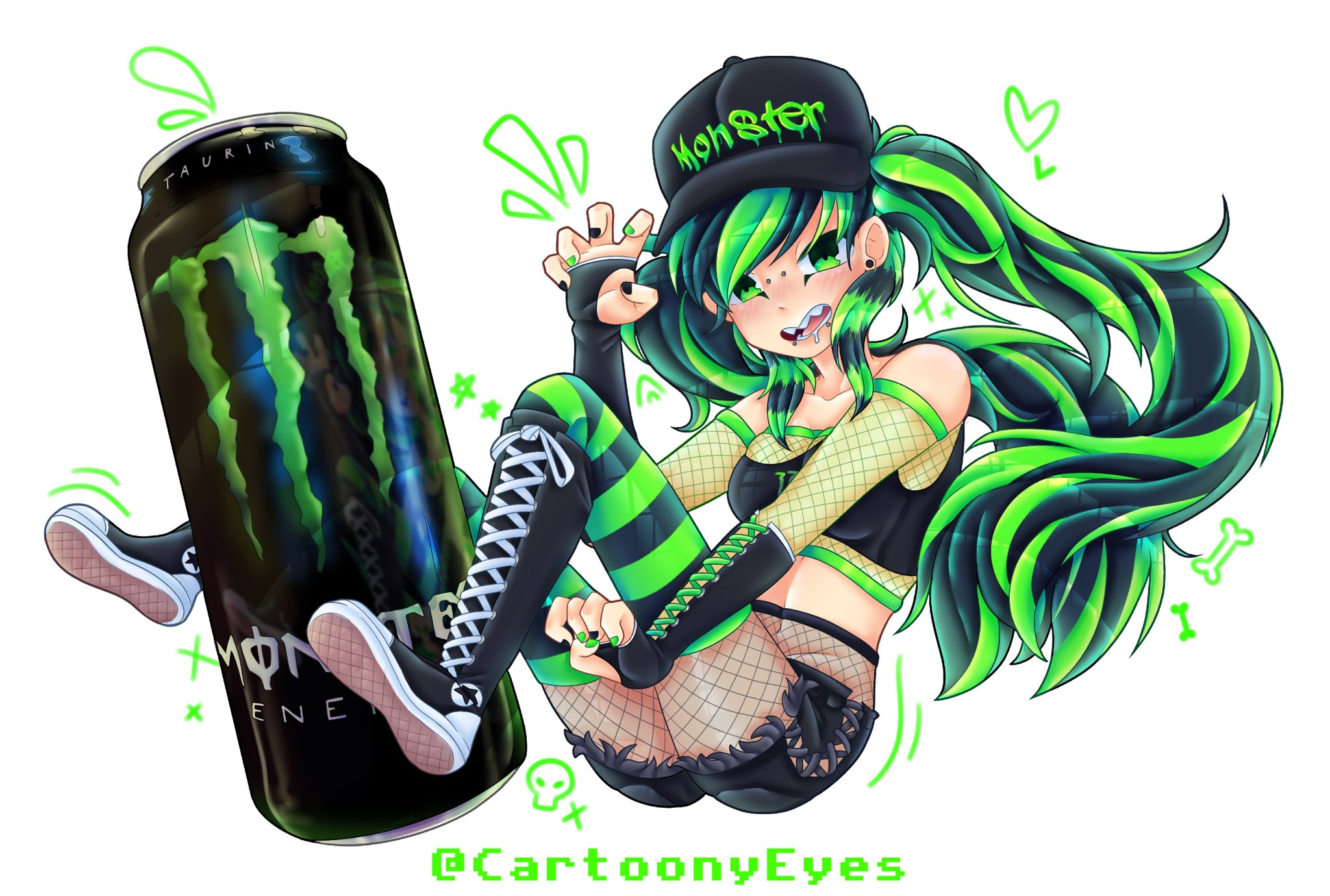 Monster Energy хуманизация