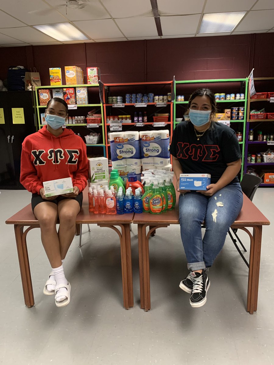 cus_alphabeta's tweet photo. We’d love to thank everyone that donated to our fundraiser. We were able to raise over $300! All supplies we purchased were donated to the Rider Pantry &amp; the remaining funds will also be donated to the pantry! We couldn’t have done this w/o the help of our community 🙌🏼🧼😷 https://t.co/xwvPUGItwe