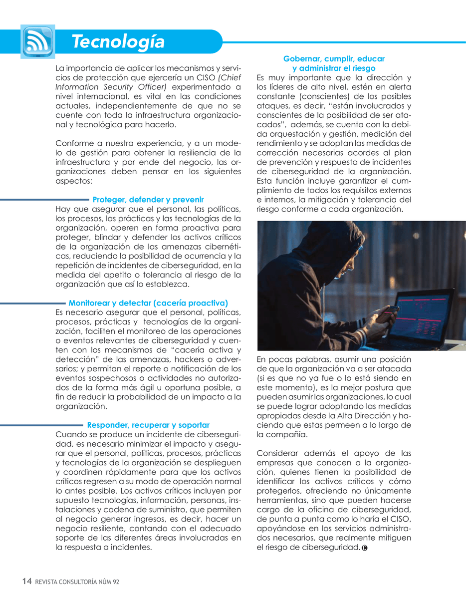 datawarden's tweet photo. "La nueva realidad: Tarde o temprano nos van a atacar" 
Te compartimos nuestro artículo publicado por la @Rev_Consultoria, elaborado por Ernesto Rosales, nuestro Director de Servicios Administrados #SomosDataWarden #Ciberseguridad https://t.co/HD4ROitHI7