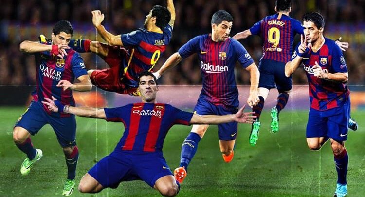Luis Suarez’s most iconic/best goals for BarcelonaA thread: