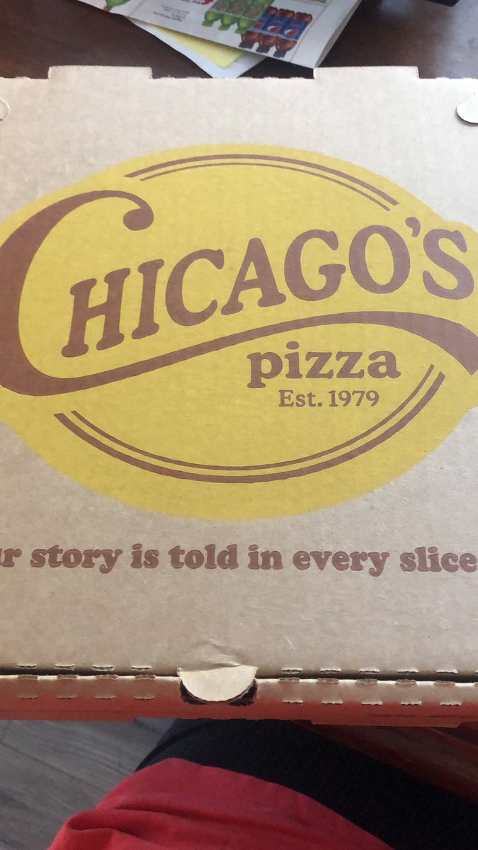 Don’t forget <a href="/CRE_PTO/">CRE PTO</a> ‘s Dine to Donate at Chicago’s Pizza. We got ours before softball practice!