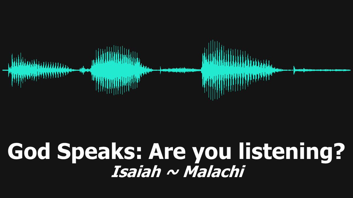 MburnChurch's tweet photo. God speaks - that what he does through his prophets.  And he is still at it today.  Are you listening?
Join us on Sunday morning, 10:30am, at https://t.co/Ax2chWZKQD and YouTube as we discover the prophets, and listen to the voice of God speaking to us today. https://t.co/CiFdkqzwdo