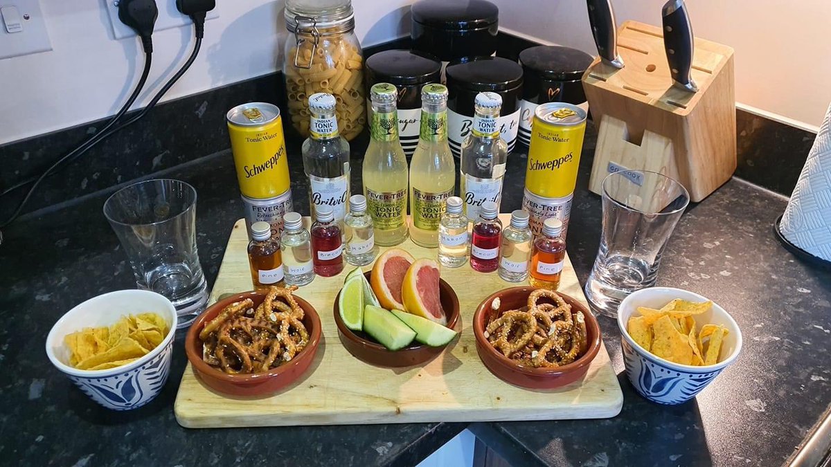 Gin &amp; rum tasting packs are available for delivery or collection:
4 gins or rums (mix and match if desired) with the perfect mixer and fresh garnish. Plus tasting notes to help you enjoy the perfect drink in the comfort of your own home. 

£17 per pack plus £1.50 local delivery