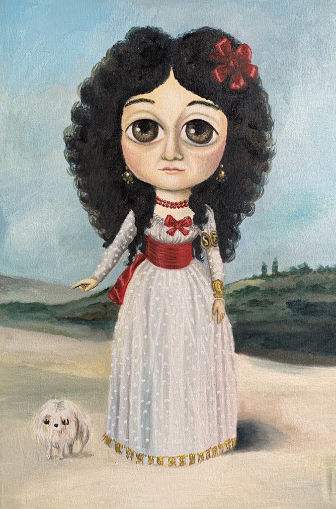 elnino_terrible's tweet photo. Duquesa de Alba
(Homenaje a Goya), 2020
Óleo sobre tela 40x60cm
#obradisponible
#Goya #franciscodeGoya #duquesadeAlba #art #portrait #españa #duchessofalba #duchess #spainart #portraitoftheday https://t.co/lCQbPt2Jsl