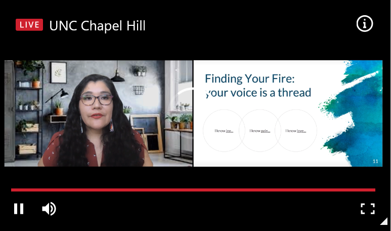 Weaving our voices together to keep our loved ones warm. I know joy, I know pain. Tanaya Winder #MaternalHealthInnovation!