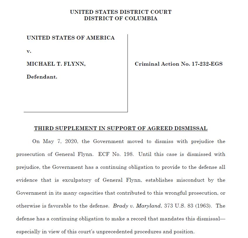 The Flynn defense memo includes the following exhibits:1) Notes from Strzok and McCabe2) FBI analyst messages3) More Strzok/Page textsRead it all here: https://www.scribd.com/document/477366112/Flynn-Memo-Sept-24-2020