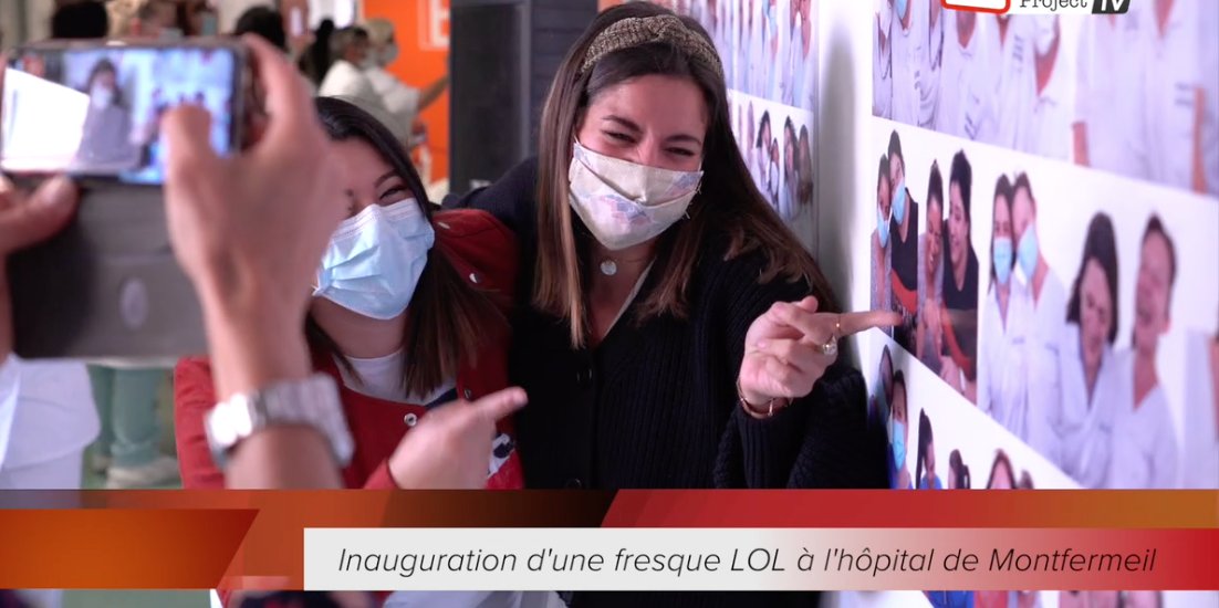 LOLProject's tweet image. [Inauguration] &quot;C&apos;est vraiment bien la mosaïque dans le couloir de l&apos;hôpital. Lorsque l&apos;on aura le moral à zéro, on viendra là pour sourire&quot;, retour du personnel soignant suite au projet &quot;Souriez, vous êtes D.masqués!&quot;

#hopital #soutien #photographie #mecenat #hommage