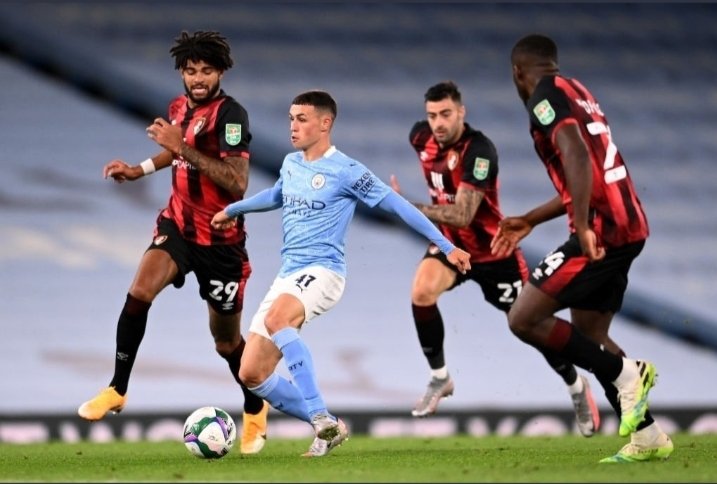 [Manchester City 2-1 Bournemouth]Delap finish into the top corner was exceptionalFoden G+A, constantly poking into the Bournemouth defence Doyle hardly put a pass wrong, showed plenty of aggressionTough night for Bernarbé, played poor and stretchered off with injury