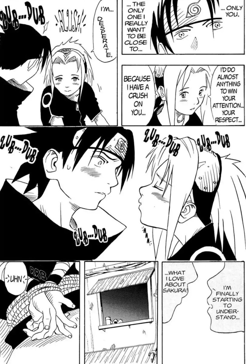 - Naruto liked Sakura for competition.This has been corroborated countless of times, so i'll be brief. He never really liked Sakura, he was desperate for the attention and the affection Sasuke had. He had everything Naruto wanted.