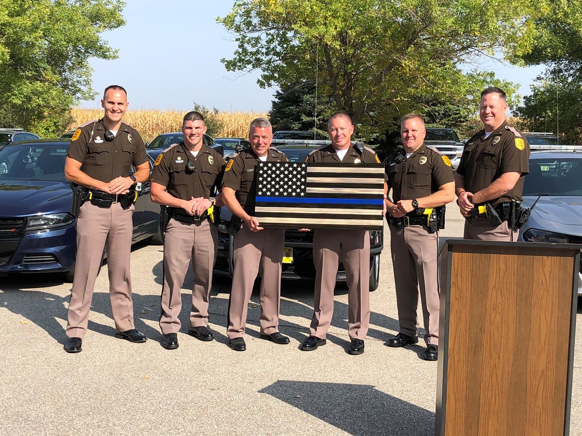 After 30 great years as a member of the Iowa State Patrol, Captain Darin Fratzke (#404) has entered into his well-deserved retirement.  

Please help us congratulate him for the dedication, hard work, &amp; leadership he brought forward to the department.  Thank you, sir!