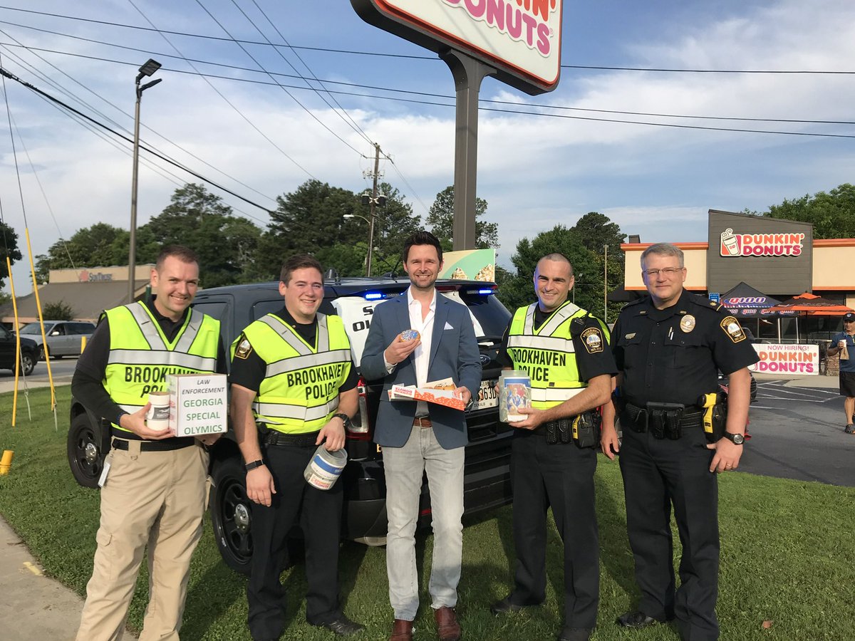 DunkinDonutsATL's tweet photo. #TBT #CopsOnDonutShops events through the years! Partnering to create awareness and raise money for such a great cause! #SOGANCD #BrookhavenStrong #SpecialOlympicsGA #NationalCoffeeDay #NationalDunkinDay #letsraiseawareness #letsraisesomemoney @BrookhavenGA_PD @SOGAchampions https://t.co/gTM20fGBXH