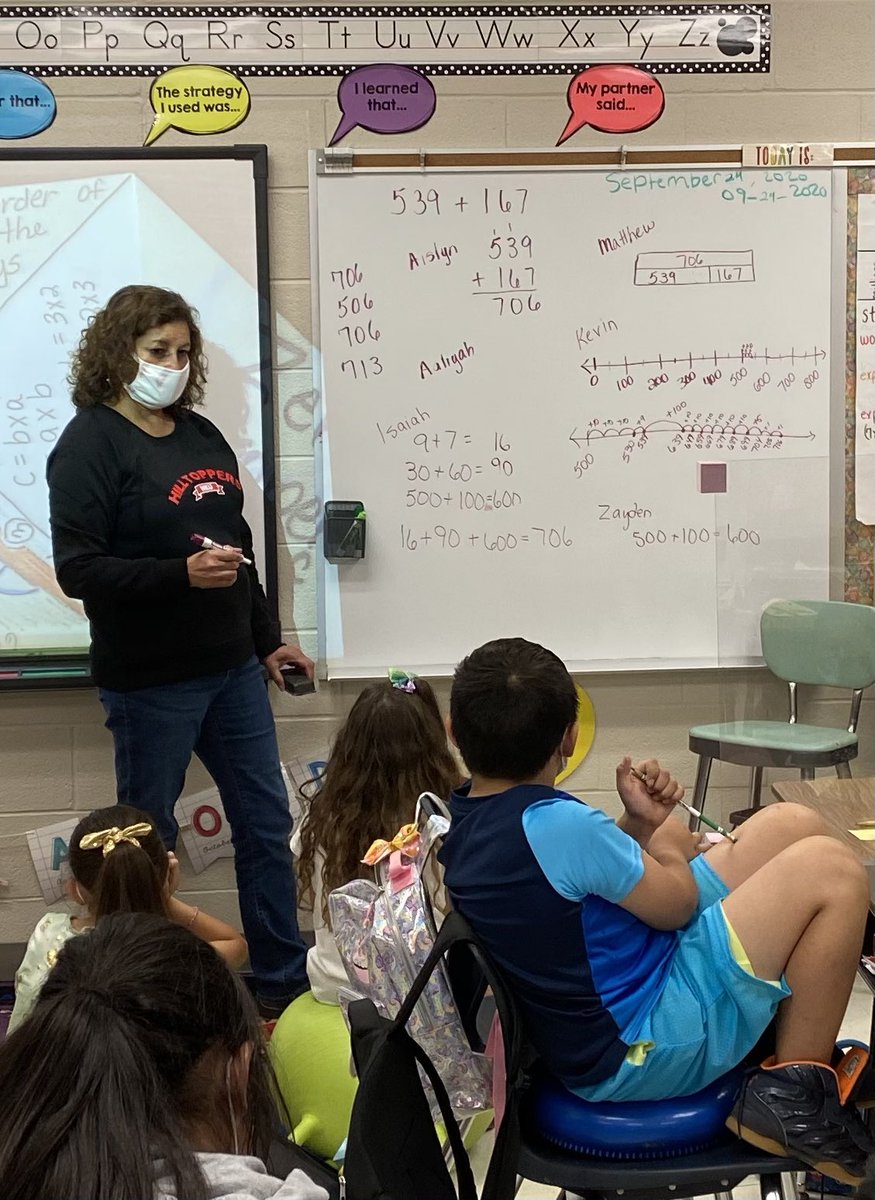Enjoyed getting to see a Number Talk in action today!  Wonderful student conversations/explanations.  <a href="/1GoliadSAISD/">Goliad Elementary </a> <a href="/KlepacShannon/">Shannon Klepac</a> <a href="/judyknight47/">Judy Knight, Ph. D.</a>