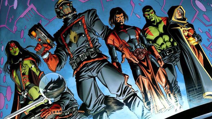 centralmarvete's tweet photo. TOP MELHORES EQUIPES DA MARVEL #TOPCM
4º. Guardiões da Galáxia (1087 votos) https://t.co/rED7zdFiQA