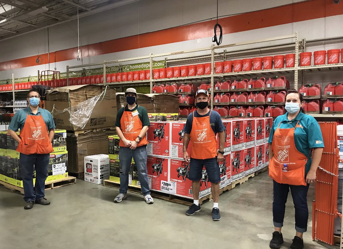 Mike Peavy (@mikepeavy3) on Twitter photo John (#0226), AJ (#0163), Dale (#8446), and Jen (#6369) spent a few overnights with us at #8472 before moving on to #6932. (pictured here). Thank you for assisting both stores after Hurricane Sally! #RealHeroesWearOrangeAprons <a href="/SeanBrownD133/">Sean Brown</a> <a href="/WeidmanJess/">Jess Weidman</a> <a href="/cj_mapm/">Illyasviel von Einzbern</a> @RyanEwing8472 John (#0226), AJ (#0163), Dale (#8446), and Jen (#6369) spent a few overnights with us at #8472 before moving on to #6932. (pictured here). Thank you for assisting both stores after Hurricane Sally! #RealHeroesWearOrangeAprons <a href="/SeanBrownD133/">Sean Brown</a> <a href="/WeidmanJess/">Jess Weidman</a> <a href="/cj_mapm/">Illyasviel von Einzbern</a> @RyanEwing8472
