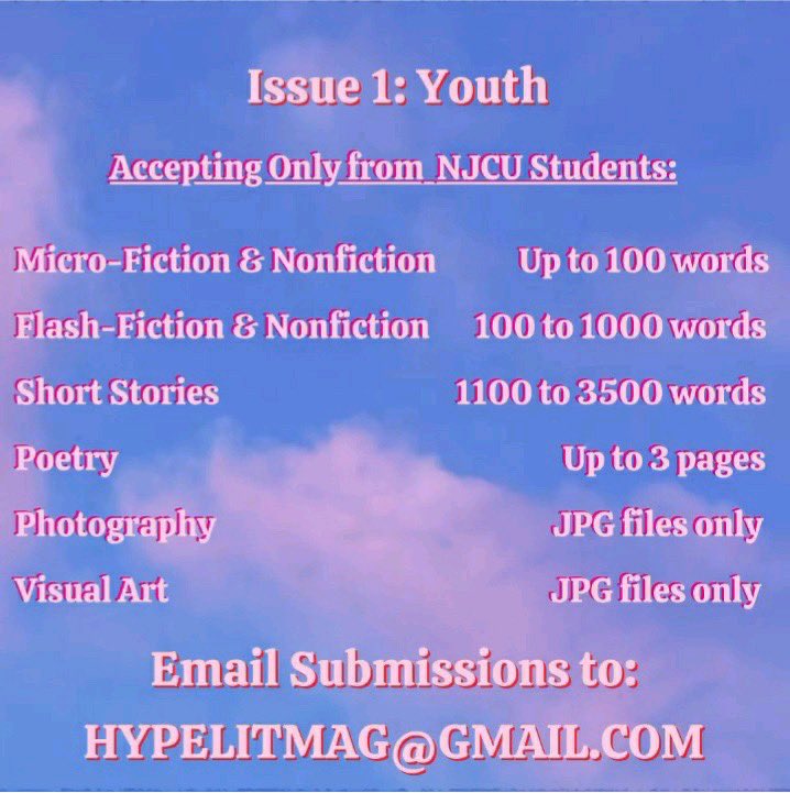 Hype Literary Magazine tweet media