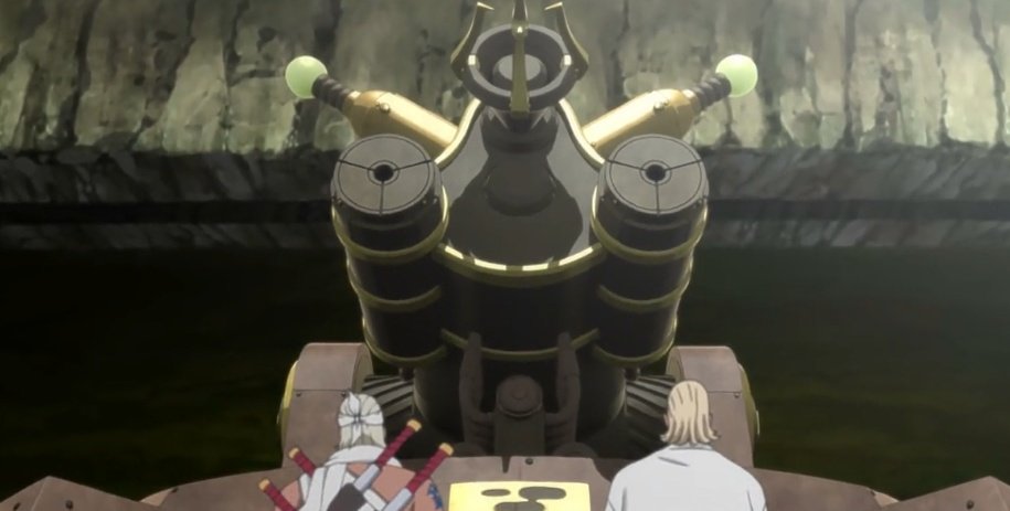 - Chakra cannonI don't understand why this is considerated a hole. It's a cannon built by the Cloud Village and goes back to the 4th Ninja War. It has the ability to send things to another dimension,among other things.Maybe it's the fact that this cannon wasn't used in the war.