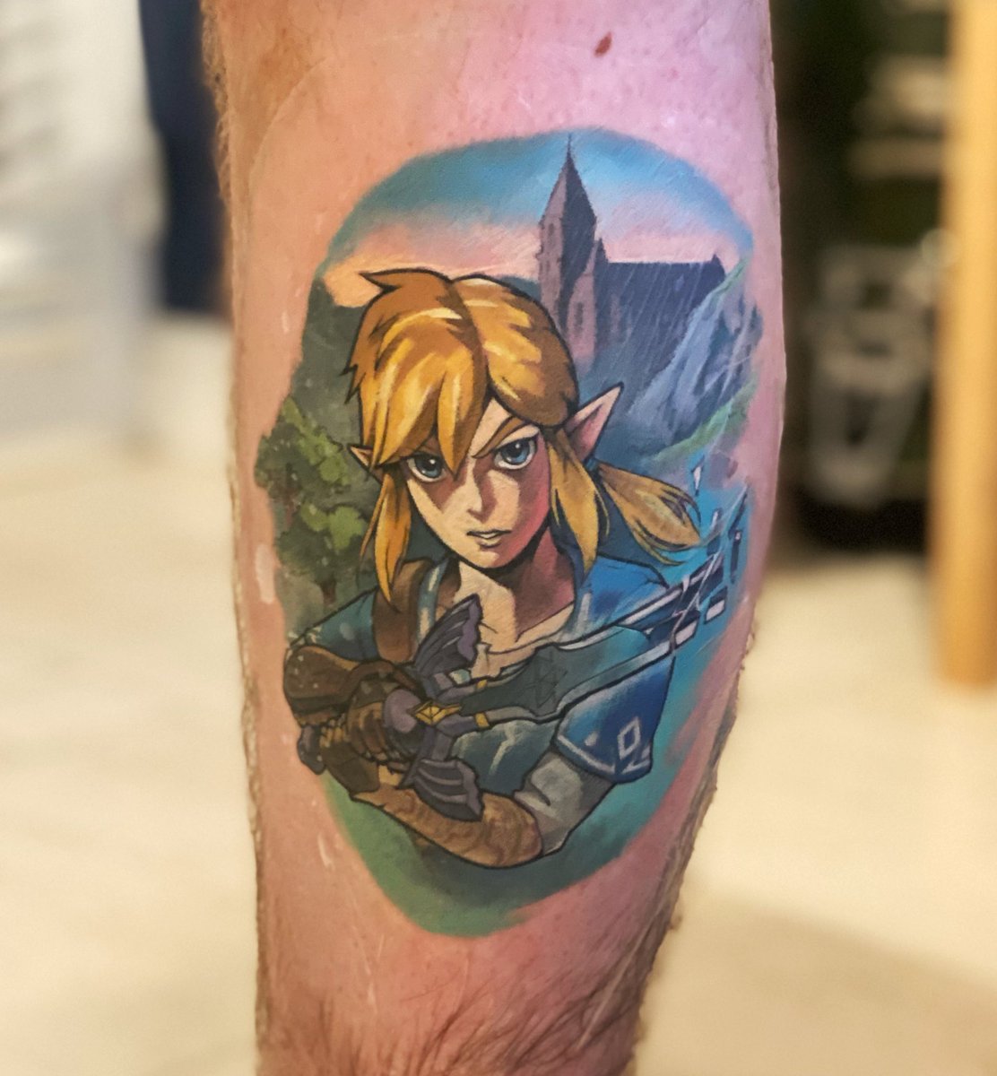 CasualWardy's tweet image. My new (L)ink! by the awesome @seapazz - absolutely made up with it 🤩