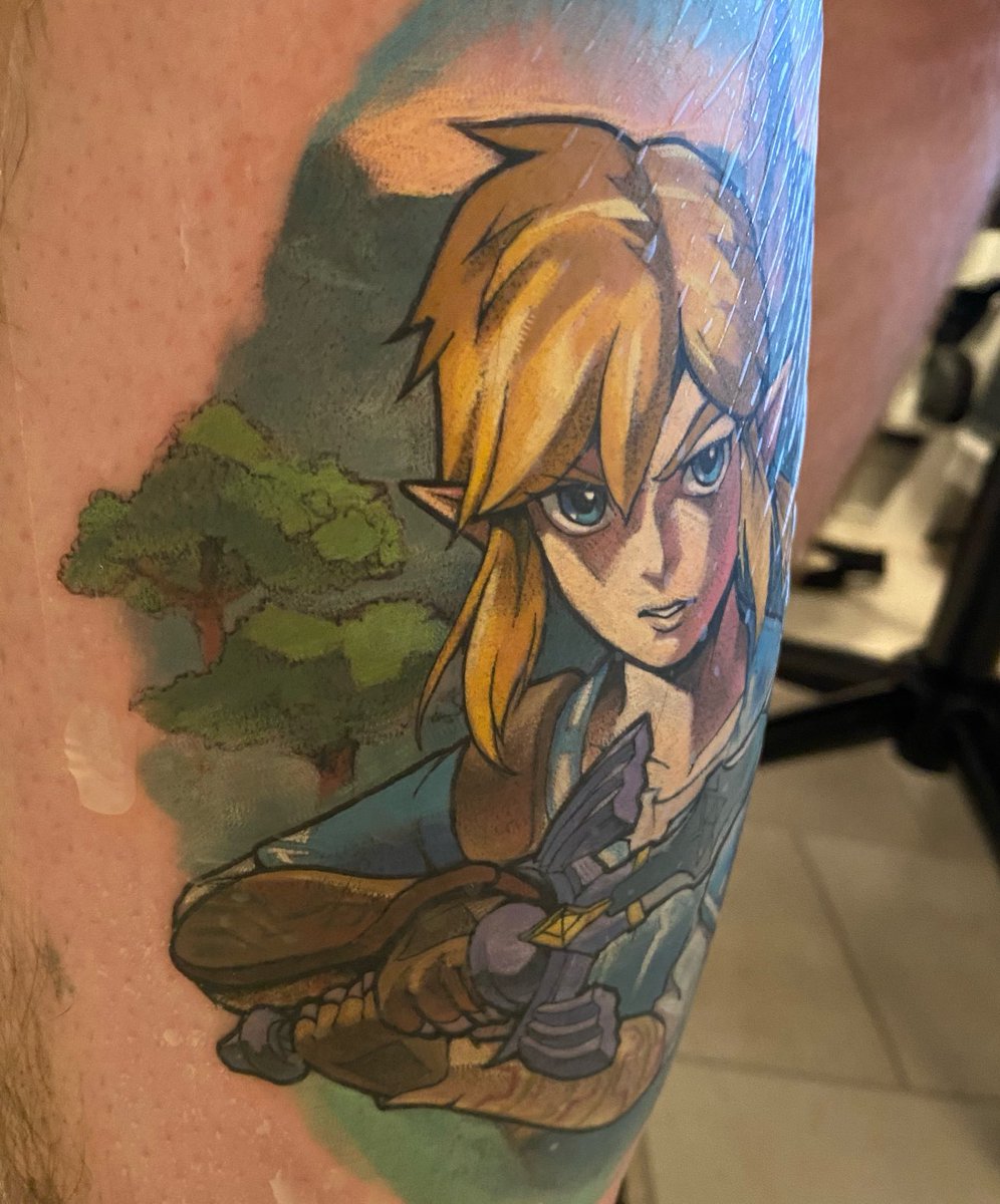 CasualWardy's tweet image. My new (L)ink! by the awesome @seapazz - absolutely made up with it 🤩