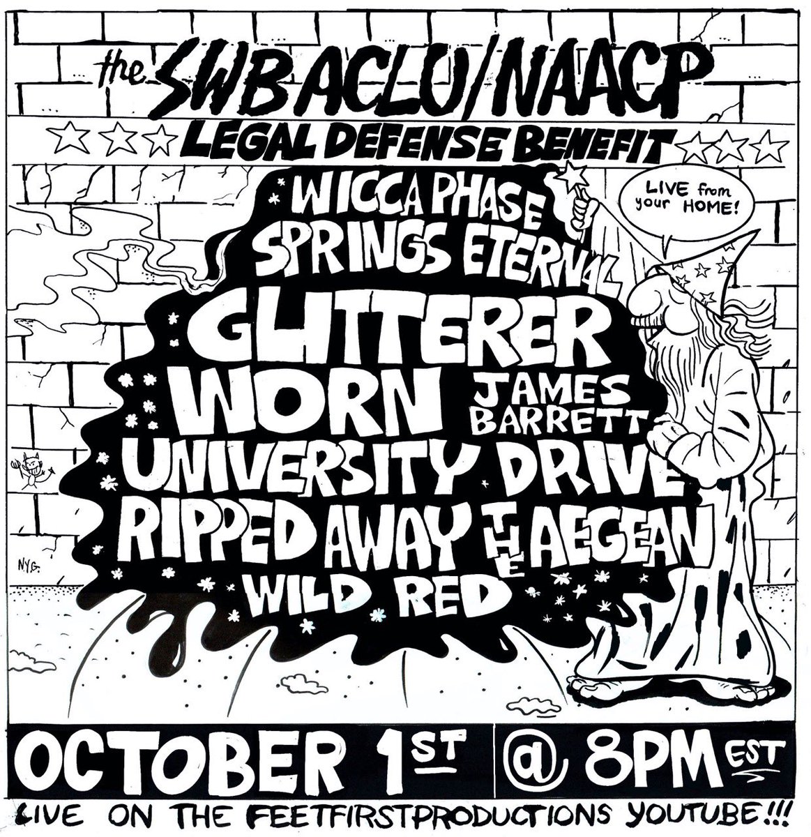 enemyforlife's tweet photo. @FeetFirst11 asked WORN to be part of the badass benefit gig that’ll be streaming next Thursday. We’re playing some brand new songs from our upcoming LP. Tune in and check it out https://t.co/8zzfcnCjhA