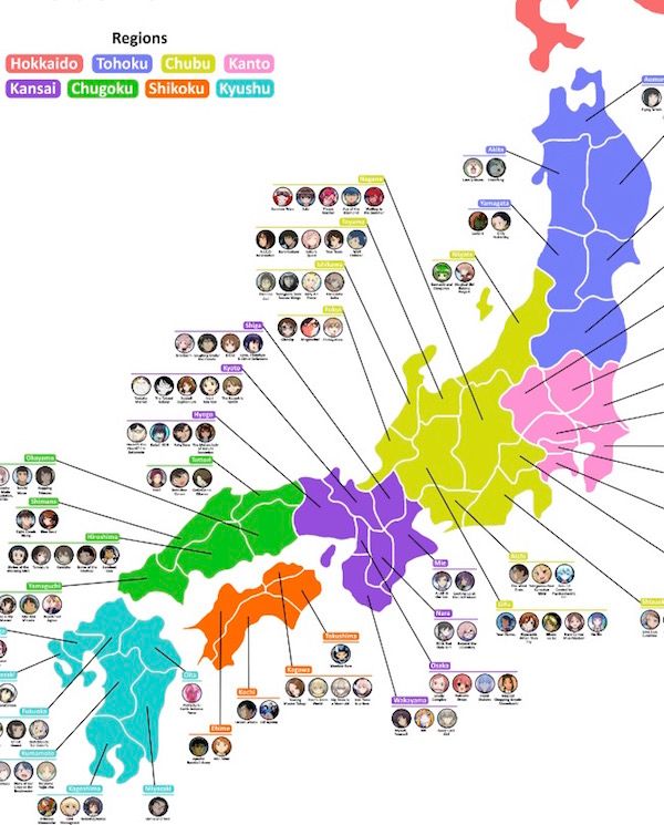 Crunchyroll on X: Our map on the most popular anime this season in EUROPE  🎶 🌍 Info:   / X