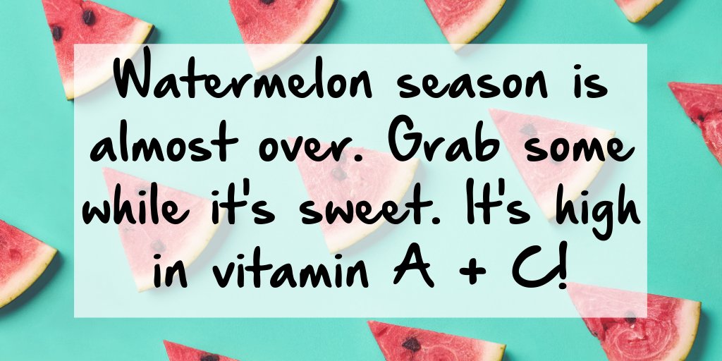 drlabradormd's tweet photo. The tastiest time of the year to enjoy 🍉 is May - September. While it tastes like candy, it's very high in vitamins and antioxidants! 👍 #DrLabrador #Health https://t.co/KeZqvrDhrr
