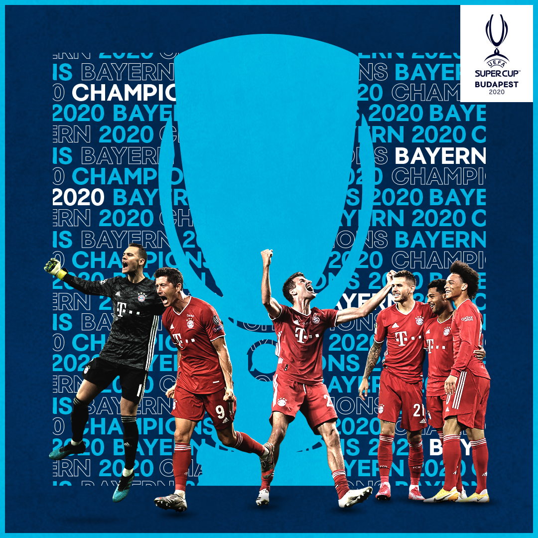 Uefa Champions League On Twitter Congratulations Bayern 2020 Super Cup Winners Supercup