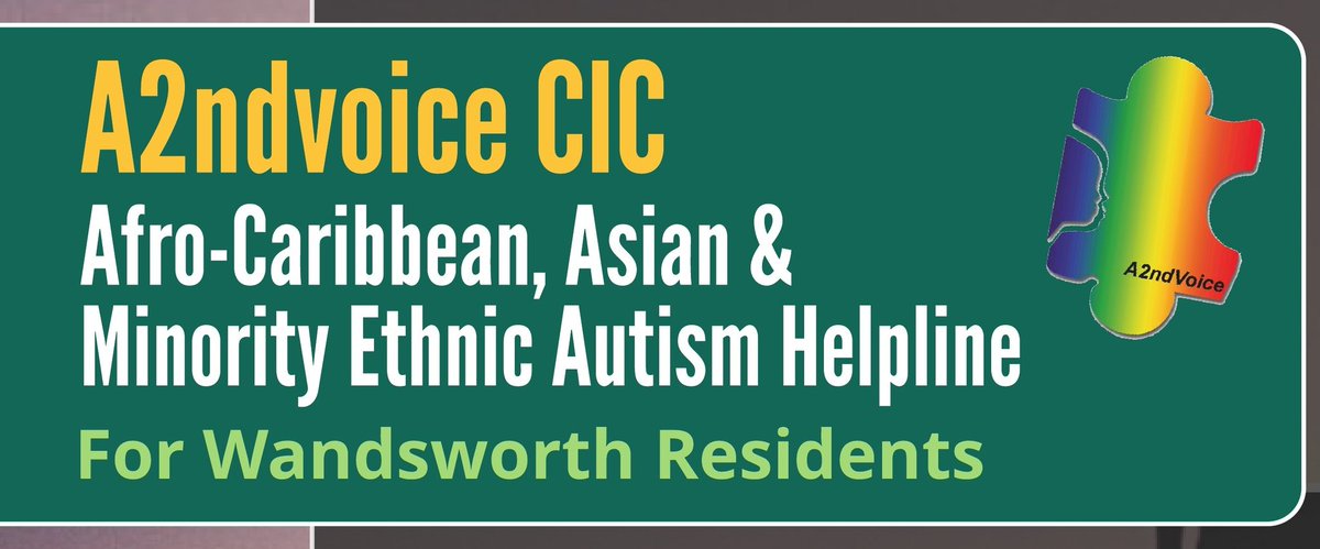 We will be running a Afro-Caribbean, Asian and Minority Ethnic Autism Helpline Mon - Wed 10 to 4pm funded by @nhswandsworth_ more details soon.. @wandbc @LifetimesNews @JesseMcquilkin @WandsworthCPD @Autism @BobbVenessa @LeslieStanberry @talkwandsworth @weareBATCA