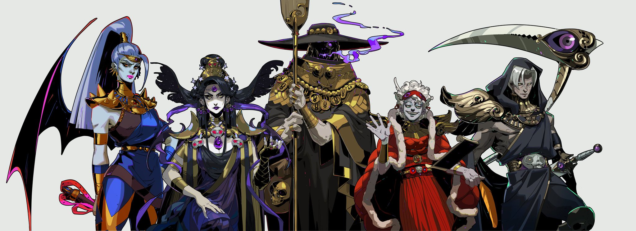 Hades, Character design, Concept art characters