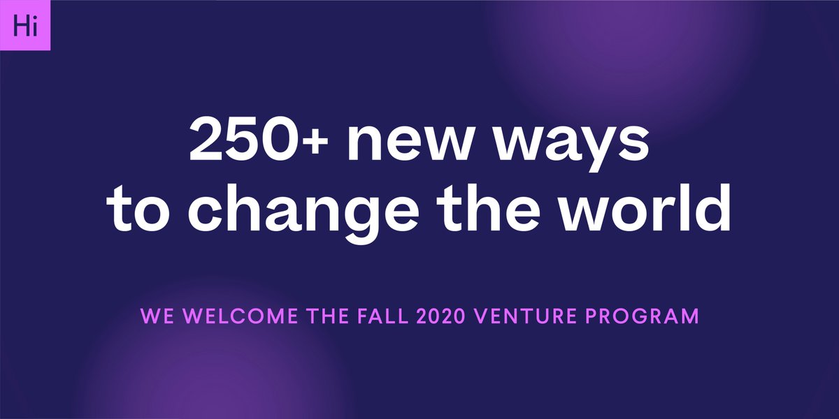 We're thrilled to welcome over 250 student ventures into our Fall Venture Program! We're continually impressed by how our teams embrace tough challenges and forge meaningful connections.
Curious about the ventures in this cohort? Find out more here: https://t.co/105eJpaUCK https://t.co/R7LIbb0cr6