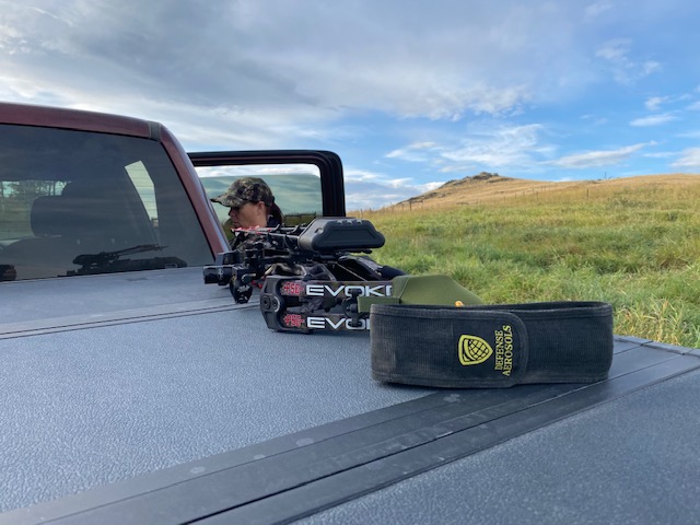 Tools of the trade in September around these parts! @DefenseAerosols <a href="/PSEBows/">PSE Archery</a> <a href="/killnstix/">Kill'n Stix</a>