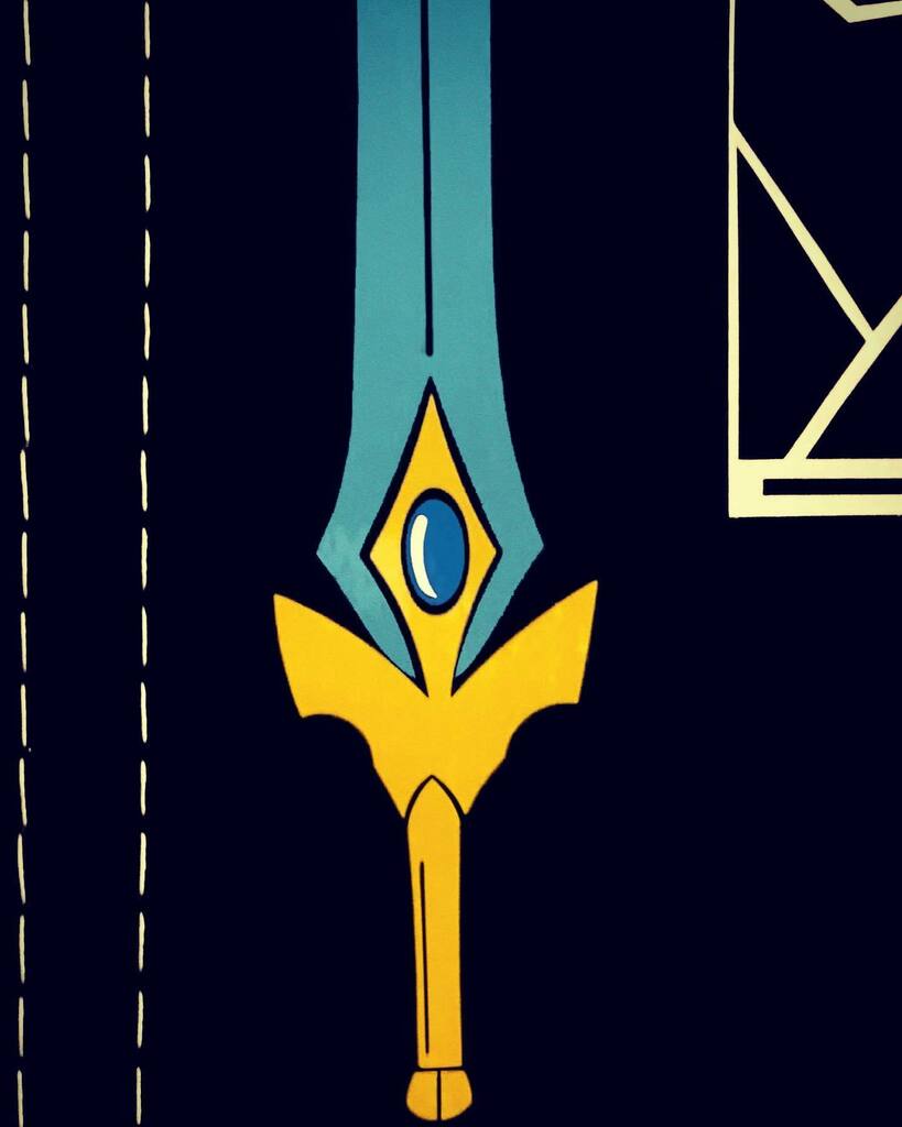 BitchenStickerz's tweet image. By request: She-Ra Season 5 sword! ⚔️ #sheraandtheprincessesofpower #shera #adora #catradora Get it at BitchenStickerz.com or DM!