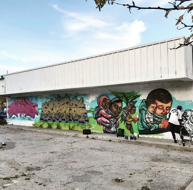EastEndArtsTO's tweet image. New murals as part of #DestinationDanforth are underway 🥳! Check out 👀 these progress pics of 3 mural sites across the Danforth in @BroadviewDanBIA, @GreekTownBIA &amp;amp; @TheDannyBIA! More photos to come as our artists continue to work their magic &amp;amp; transform these sites &amp;amp; more 😍!