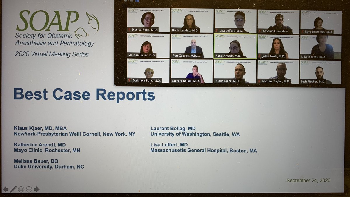 ruthi_landau's tweet image. #SOAPAM2020 #Top10BestCaseReports 

Are you joining us ?!!!
We are ready 🥂🍾

@kkjaermd with @Lisa_Leffert @arendt_katie @MelissaEBauer1 @laurentbollag &amp;amp; all 10 abstract presenters are here 🥇