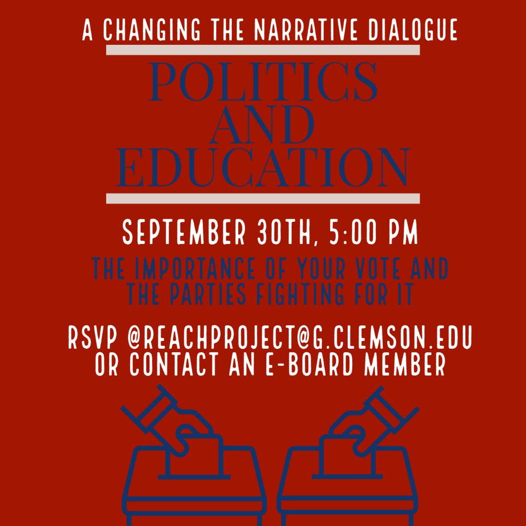 Mark your calendars! This election season is do or die. Join us for an informative conversation! Your vote counts!