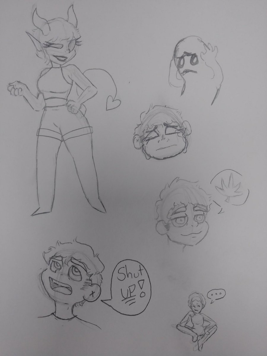 alphakidnachos's tweet photo. Work doodles from last week https://t.co/1bWmX0zmWw
