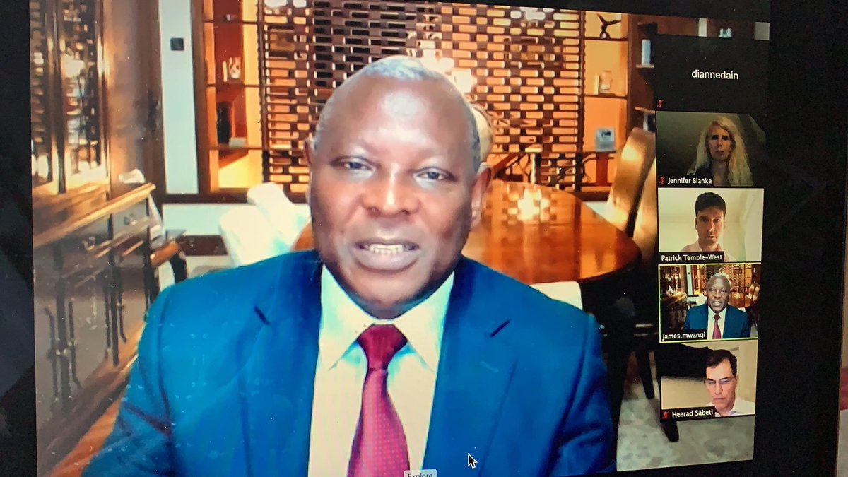 DianneDain's tweet photo. "Being purpose-driven gives a business the license to be businessworthy" - Dr. James Mwangi, CEO Equity Bank Kenya

#PurposeFirstEconomy #BuildABetterEconomy 
@Lead_on_Purpose 
@KeEquityBank https://t.co/oLB1UXLNB9