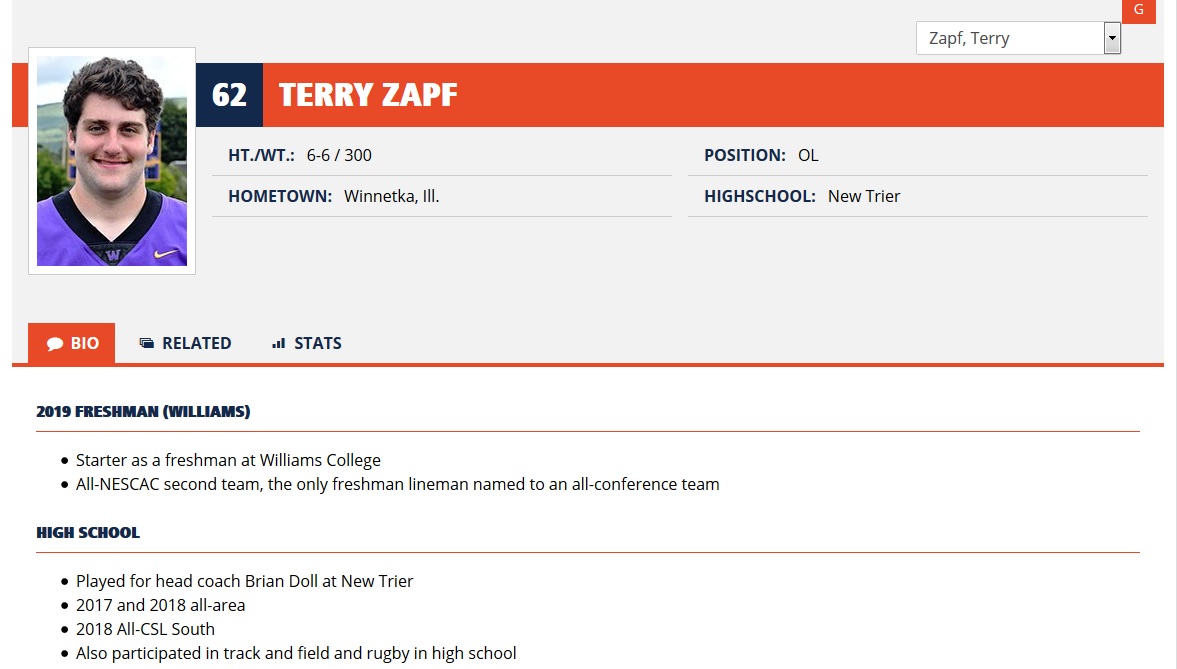 GordonVoit's tweet photo. #Illini have added 6-6, 300-pound Williams transfer Terry Zapf, a @newtrierfb grad.

In HS I drove a tiny little VW. One day I gave my friends Brian and Matt a ride home. Roughly 500 lbs of Zapf in the back seat weighing my car down 2 inches off the ground 😂. Welcome home Terry! https://t.co/5lTMpHqAM5
