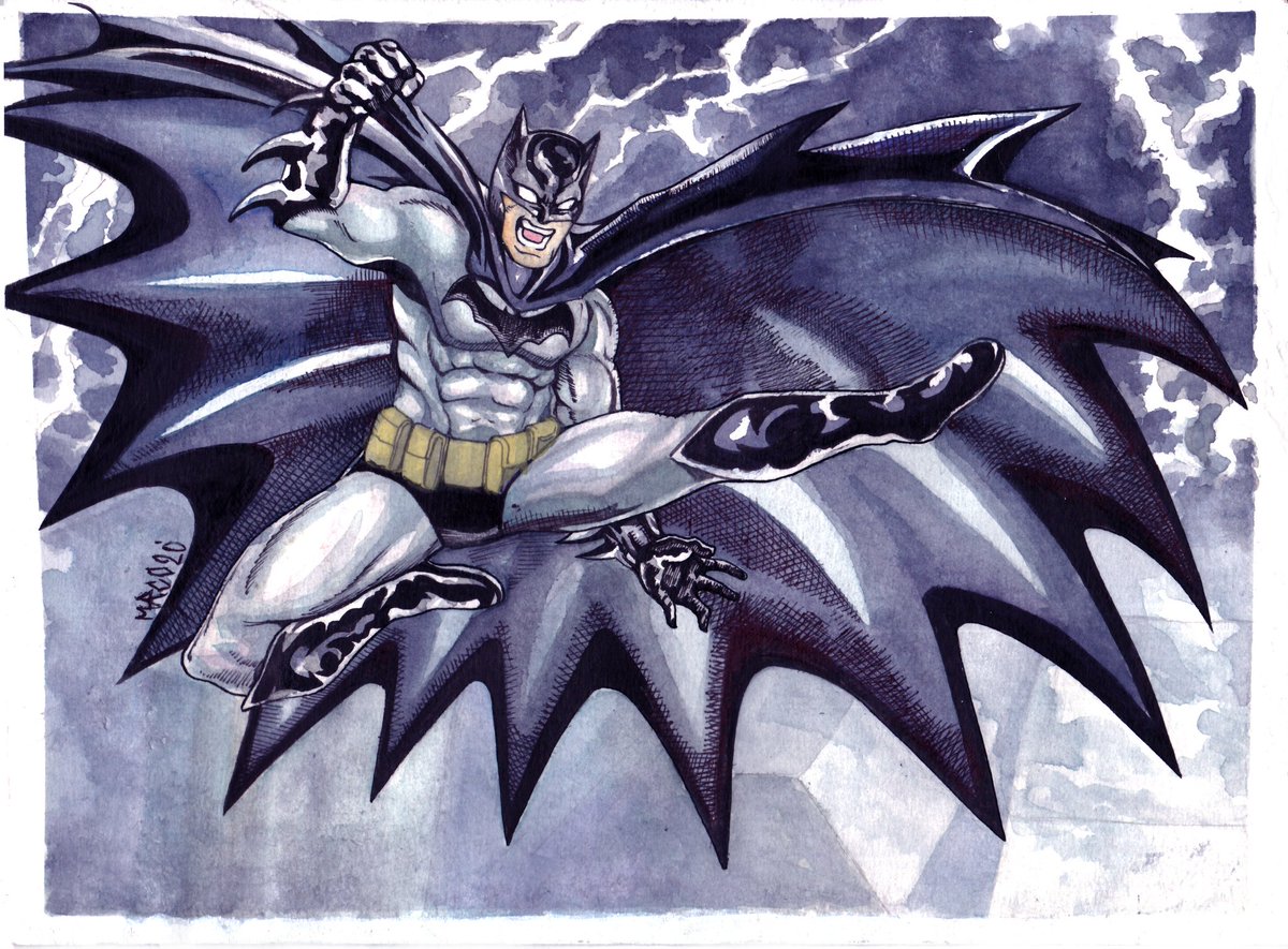 marco_herdbrond's tweet image. Tarde pero seguro... #BatmanDay 2020, #batmanweek (?) #watercolors #darkknigth #dccomics #illustration #jokerwar #brucewyane #dcfandome #thebatmanmovie #mattreeves #robertpattinson #detectivecomics