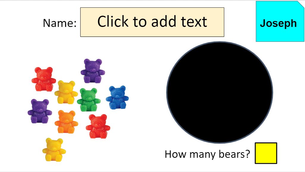 aleaglen's tweet photo. Here is how🌟first graders🌟are going to learn how to interact on a shared Google Slides tomorrow!! 🤞🤞 #fdestars @LCPS_Math @theresawills https://t.co/Rsg9crMFH3