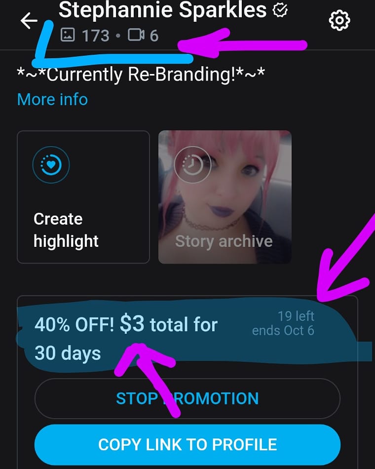 Sparkle_Of_Doom's tweet photo. The next 19 people get my https://t.co/bdkyJEzYCQ for $3
Theres 176 photos & 6 videos...plus opportunities to get even more!
Its crazy!
You DO NOT want to miss out guys!
#DontMissOut #YouDontWannaMissThis #WhileItLasts #Discount #Subscribe #LoveMe #HolyCow #ItsCrazy #CrayCray https://t.co/JEWW5nfZbk