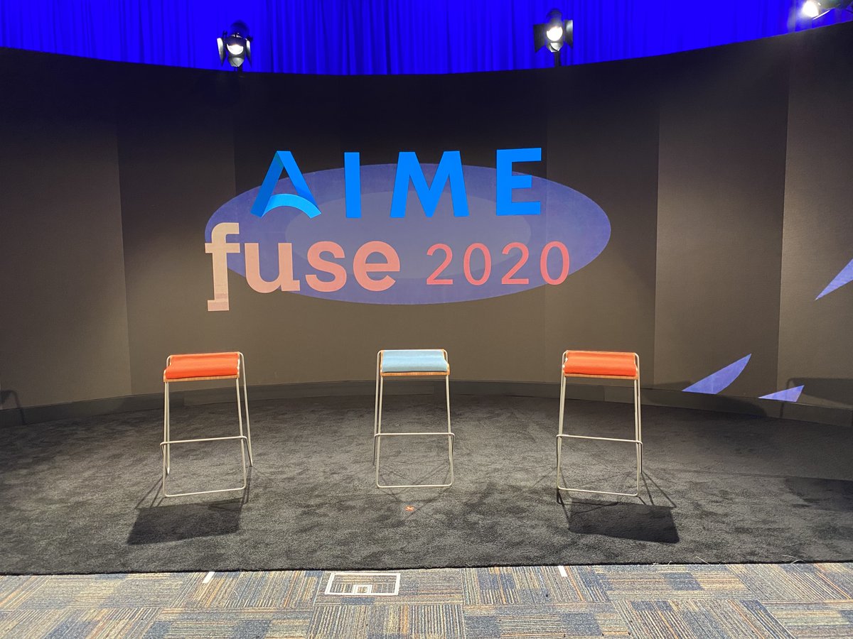 AIMEnational's tweet photo. ๐ด T'was the night before #AIMEFuseVirtual and all through the studio, we're prepping for a #premiuminteractiveexperience! It's not too late to join in on the exclusive content that's happening #LIVE, right here, tomorrow โก https://t.co/92wDTbUklj https://t.co/YWa3OtEi13