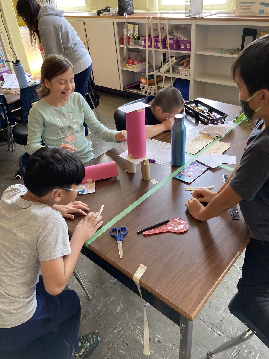 TseJeff's tweet image. Division 6 learning the Design Process through STEM! Once we learn the process we can apply it anything not just STEM challenges!
#STEMeducation #GrowthMindset #towerchallenge #designprocess #engineering @renfrewschool @dailystem