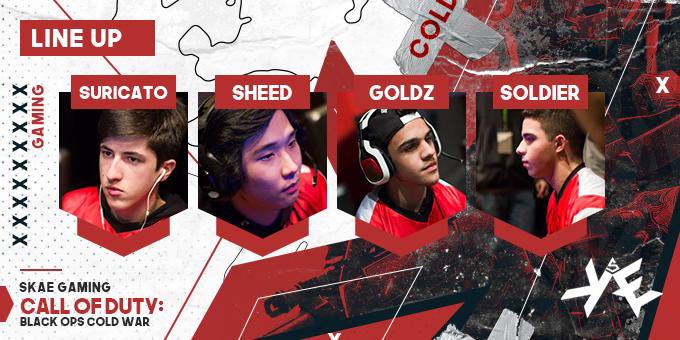 sKAE_Gaming's tweet image. Boa noite, pessoal! Estavam com saudades?

Gostaríamos de anunciar que o aconchego da garagem está de volta para o Call of Duty: Black Ops Cold War!

Sejam bem-vindos:

🔥 @SheedTcaF 
🔥 @TheSuricato_ 
🔥 @soldierTBE 
🔥 @GoldzFC
🔥 Coach: @DREYKgb 

#RedDevils 🔥