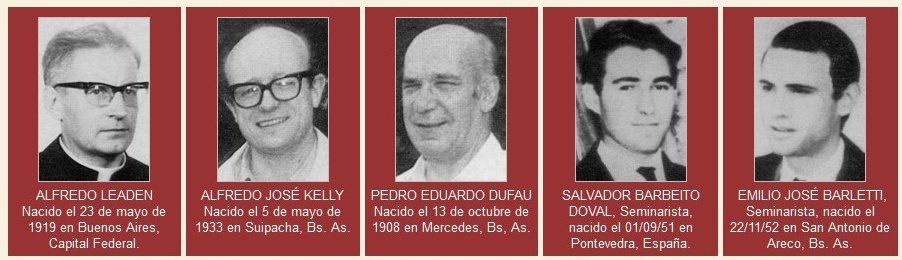 Al lado de los cadáveres había escrita una leyenda: "Estos zurdos murieron por ser adoctrinadores de mentes vírgenes".