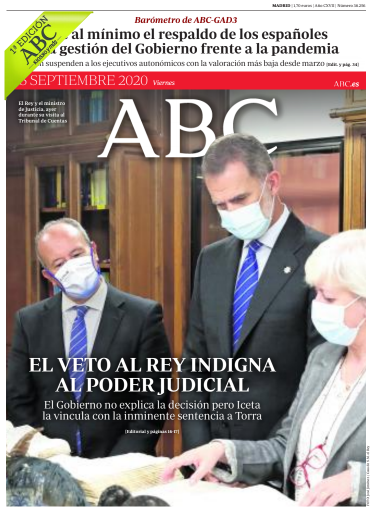 abc_es's tweet photo. Ya está disponible la primera edición de ABC del viernes 25 de septiembre en @abckioskoymas  https://t.co/wkY7dOgQRB https://t.co/bHQ2wy1yAR
