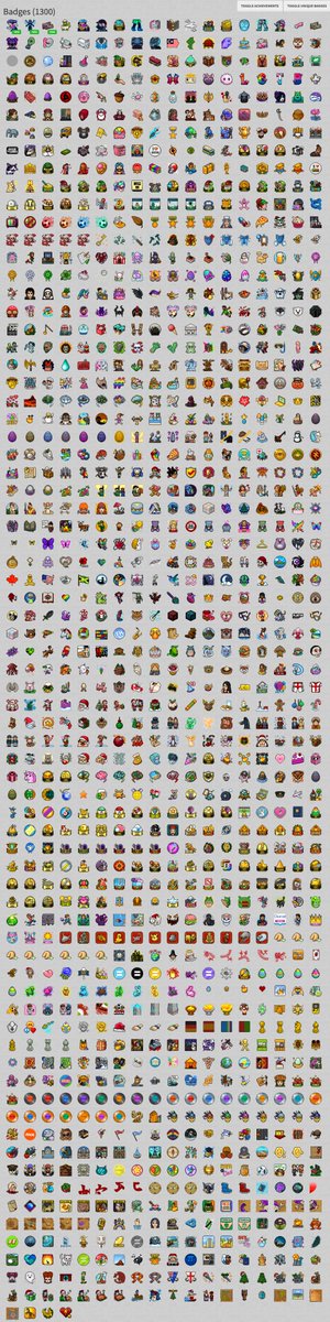 JumpmanHabbo's tweet image. Of the many things I collect on #Habbo I have always enjoyed collecting badges. I guess I would call myself a badge collector, having just earned my 1300th badge!! Which one is your favourite?