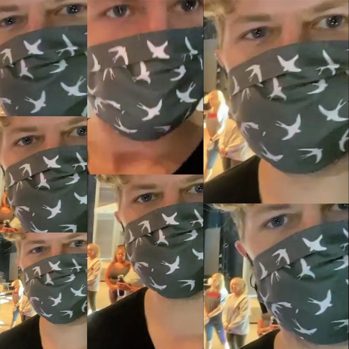 Inspiredbyabjay's tweet photo. Hope you've ALL enjoyed a very #HappyAndHealthy Day!
Just like @JayMcGuiness here in one of his #ProtectiveMasks😷
#StaySafeStayHealthy
#HappyThursJay to ALL his A-MAY-ZING #CastMates in @SleeplessLDN at @troubadourWPark
Enjoy your #FinalFewDays🕺🏼💃🎶🎤🎭 https://t.co/jOLhd7RBGj