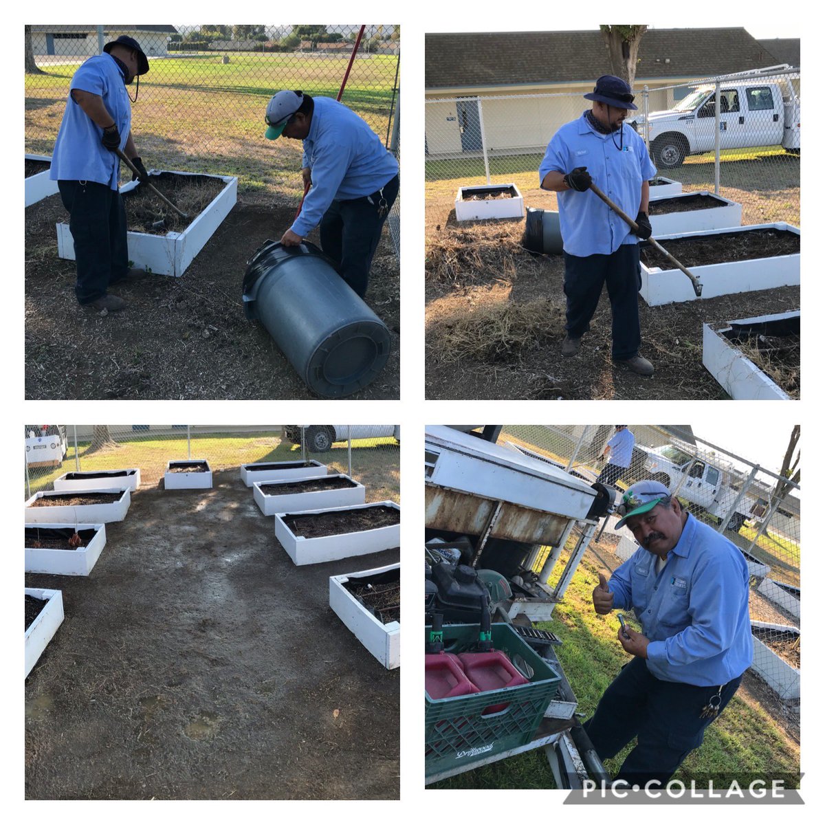Thank you to Victor and Miguel from RUSD Building Services for going above and beyond to prepare our garden for our first grade scholars plants and flowers.They are learning about plants and what they need to survive!  ⁦<a href="/RowlandSchools/">Rowland Schools</a>⁩  ⁦<a href="/noexcusesu/">NO EXCUSES U</a>⁩