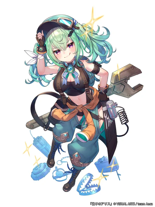 株式会社ビジュアルアーツ様『偽りのアリス』(https://t.co/1YcFrNP9at)にて「【スロウタートル】シェル」を描かせて頂きました!よろしくお願いします!!???
メスガ...こういう属性の子は描いててとても楽しかったですー!!✨ #偽りのアリス  #イツアリ 